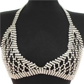 Fashion Rhinestone Brass