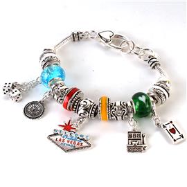 Las Vegas Charm Bracelet