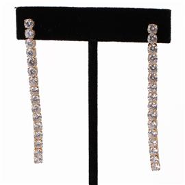 CZ Long Earring