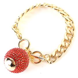 Chain Ball Charm Bracelet