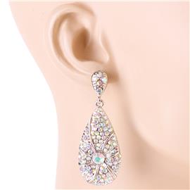 Rhinestone Teardrop Earring