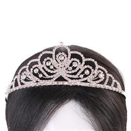 Rhinestones Tear Tiara