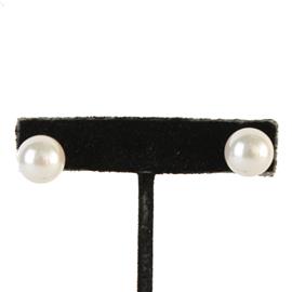 ""12mm "Water Pearl Stud Earring "