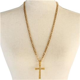 Stainless Steel Cross Necklace