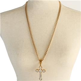 Stainless Steel Cross Necklace