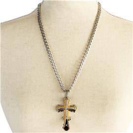 Stainless Steel Cross Necklace