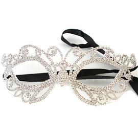 Rhinestones Butterfly Mask