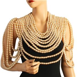 Multilayer Shoulder Drop Body Chain