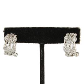 CZ French Back Earring