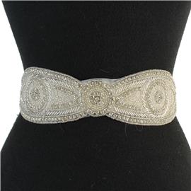 Rhinestones Wedding Belt