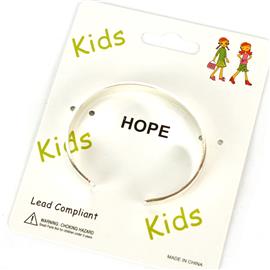 Metal Hope Kids Bangle