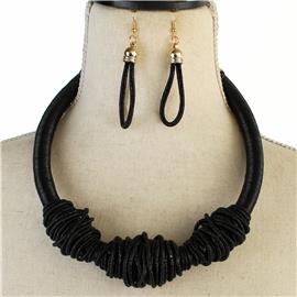 Fashion Knot Necklace Set