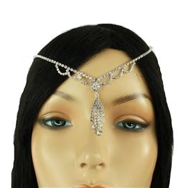 Rhinestones Fringeds Head Chain