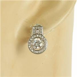 Cubic Zirconia Stud Earring