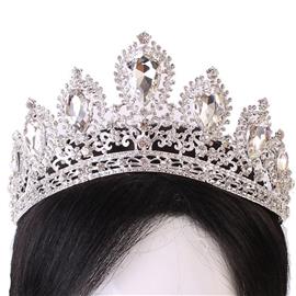 Crystal Tear Crown Tiara