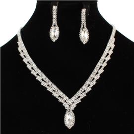 CZ Necklace Set