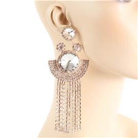 Rhinestone Crystal Chandelier Earring