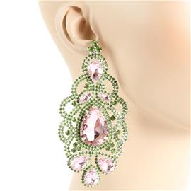 Rhinestone Crystal Chandelier Earring