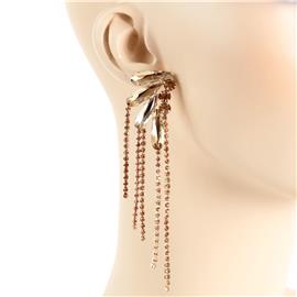 Glass Crystal Chandelier Earring