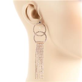 Rhinestone Chandelier Earring