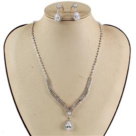 CZ Necklace SET