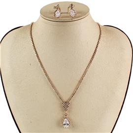 CZ Necklace SET