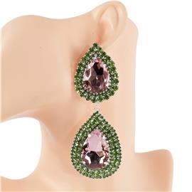 Crystal Chandelier Chunky Earring