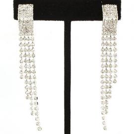 Rhinestone Clip-Ons Earring