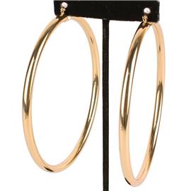 Metal Hoop Earring