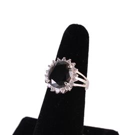 ""9" CZ Royal Oval Ring "