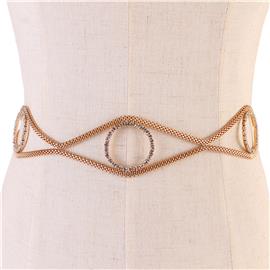 Double Circle Chain Belt