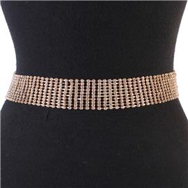 10LN Rhinestone Belt