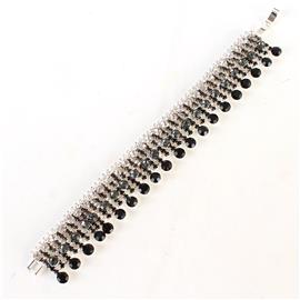 Rhinestones Casting Bracelet