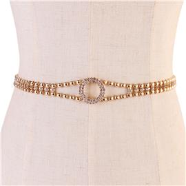 Metal Round Chain Belt