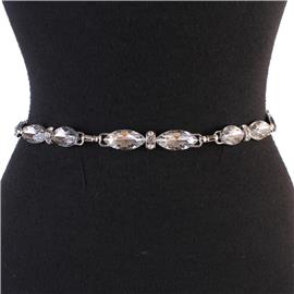 Crystal Chain Belt