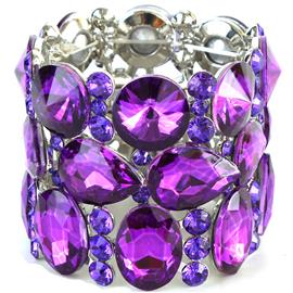 Crystal Oval Bracelet