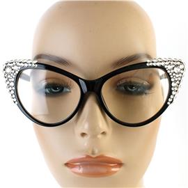 Cat Fashion Swarovski Eye Glasses