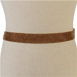 9Ln Rhinestone Belt