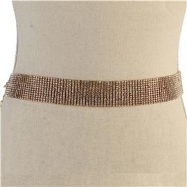 12Ln Rhinestone Belt