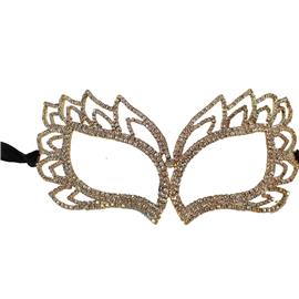 Rhinestones Cat Eye Mask