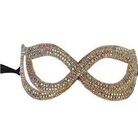 Rhinestones Double Layered Mask