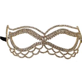 Rhinestone Party Mask