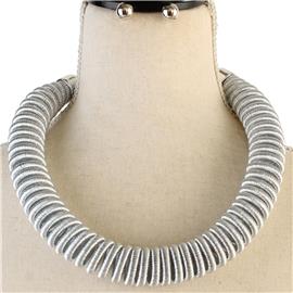 Fashion Cord Necklace Set