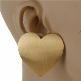 Metal Heart Earring