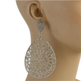 Crystal Tear Earring