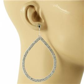 Rhinestones Teardrop Earring