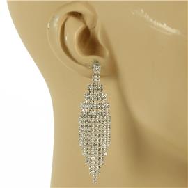 Rhinestones Fringeds Earring