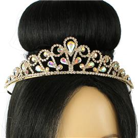 Rhinestones Tear Tiara