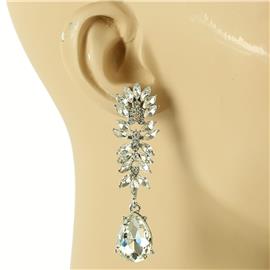 Crystal Tear Earring