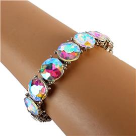 Crystal Round Stretch Bracelet